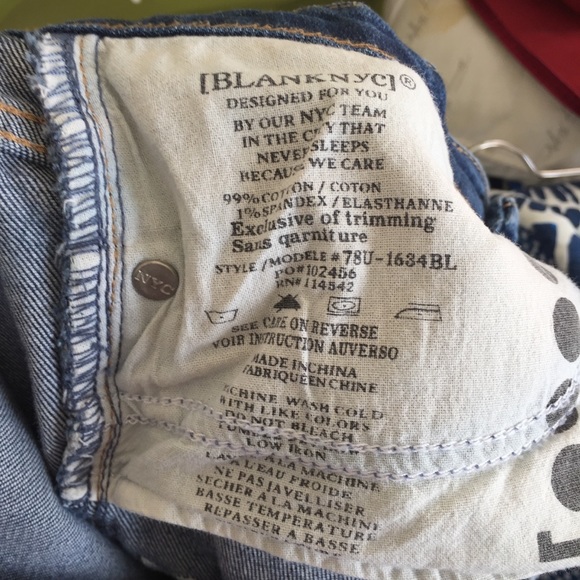 Blanknyc Embroidered Tassel-Hem Jeans Waist 29” - Picture 10 of 12